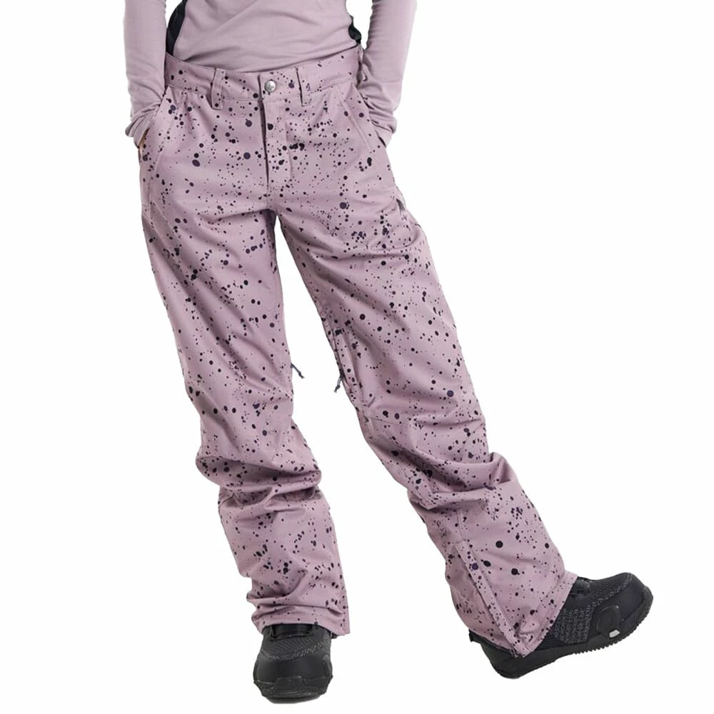Burton Society Snowboardhose Elderberry Spatter Damen