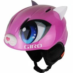 Giro Launch Plus Skihelm Pink Meow Kinder