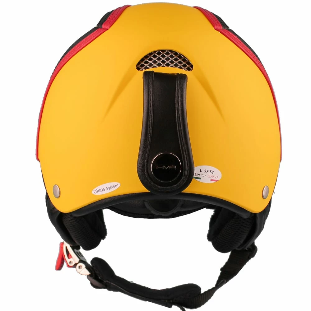 HMR H1+VTFS10 Leather Elegance Heritage Skihelm Mit Visier Sunset/Photochromic Silver Damen, Herren – Bild 2