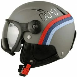 HMR H1+VTFS10 Leather Elegance Heritage Visierhelm Silverstone/Photochromic Silver Damen, Herren