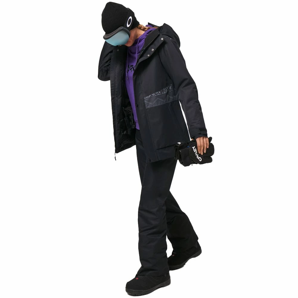 Oakley Jasmine Insulated Pant Snowboardhose Blackout Herren – Bild 5