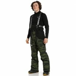 Rehall Digger-R Latzhose Honeycomb Camo/Cess Green Herren