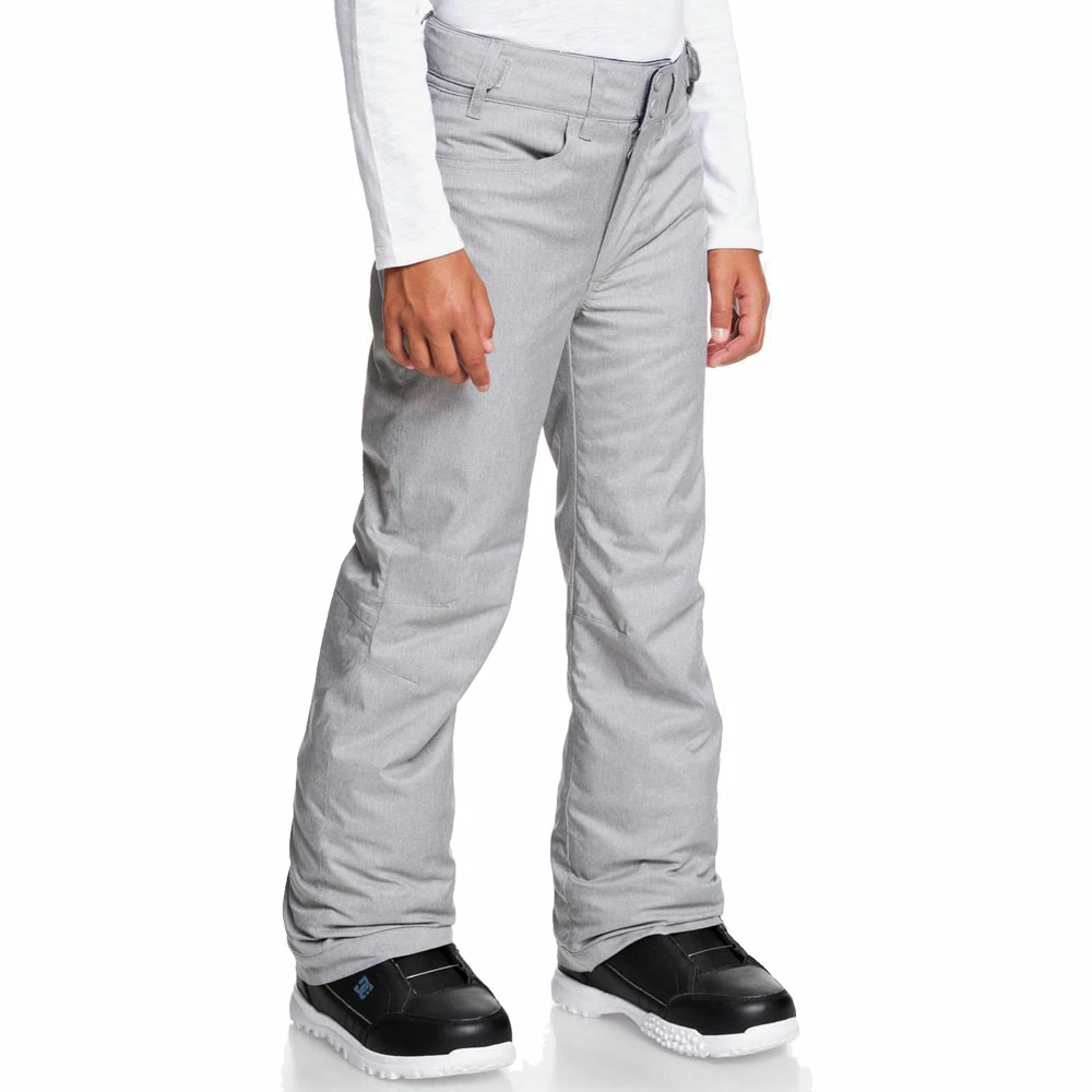 Roxy Backyard Girl Kinder-Skihose Heather Grey Kinder – Bild 2