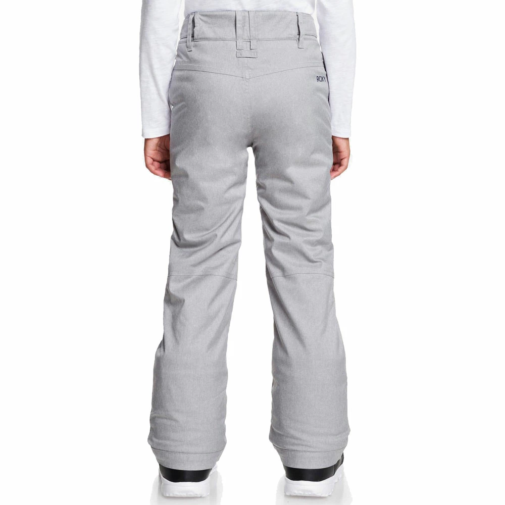 Roxy Backyard Girl Kinder-Skihose Heather Grey Kinder – Bild 3