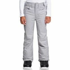 Roxy Backyard Girl Kinder-Skihose Heather Grey Kinder