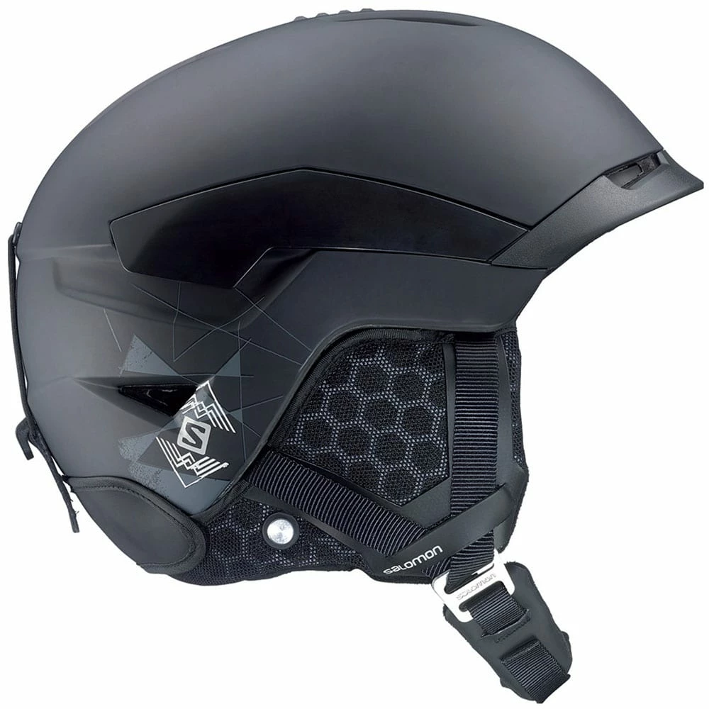 Salomon Quest Skihelm Black Matte Damen, Herren