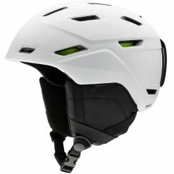 Smith Mission Skihelm Matte White Herren