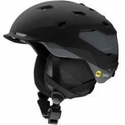 Smith Quantum MIPS Wintersporthelm Matte Black Charcoal Damen, Herren