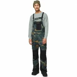 O'Neill Original Bib Skioverall Green Aop Herren