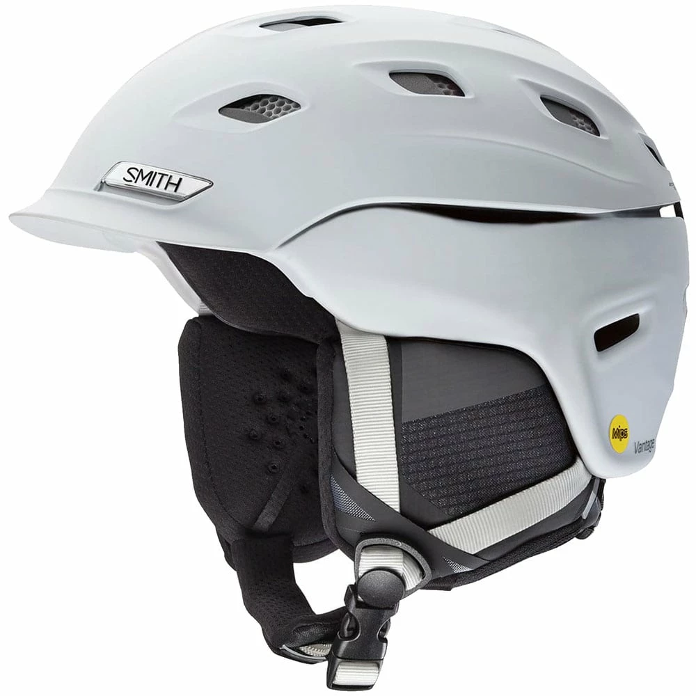 Smith Vantage Mips Snowboardhelm Matte White Damen, Herren