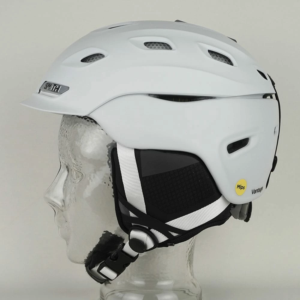 Smith Vantage Mips Snowboardhelm Matte White Damen, Herren – Bild 3