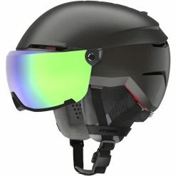 Atomic Savor Amid Visor HD Skihelm Black Damen, Herren