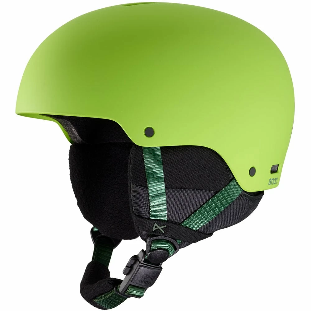 Anon Rime 3 Snowboardhelm Green Kinder – Bild 2