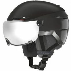 Volant Amid Visor HD Plus Skihelme All Black/Chrome Damen, Herren