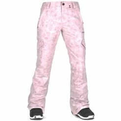 Volcom Bridger Insulated Snowboardhose Pink Damen